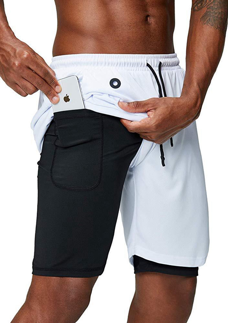 Men's Running Shorts with Secret Pocket