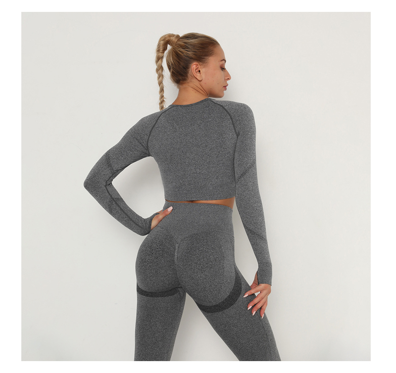 Yoga Seamless Clothing Set For Women