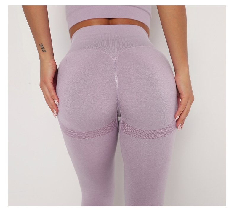 Yoga Seamless Clothing Set For Women