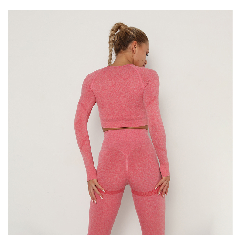 Yoga Seamless Clothing Set For Women